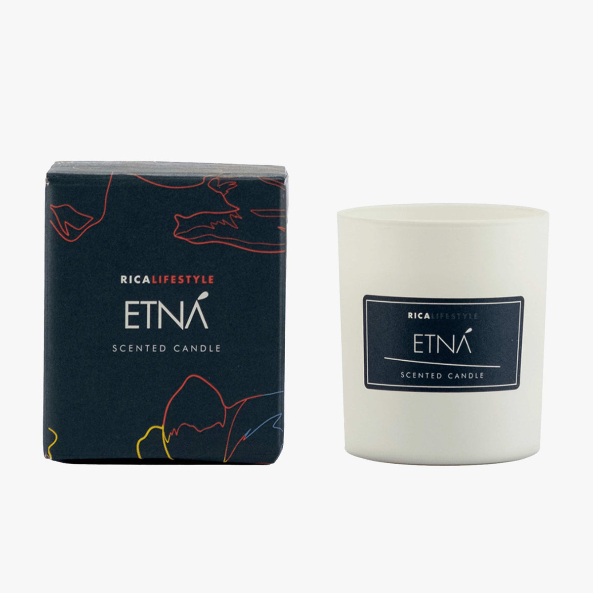Home candle Etna