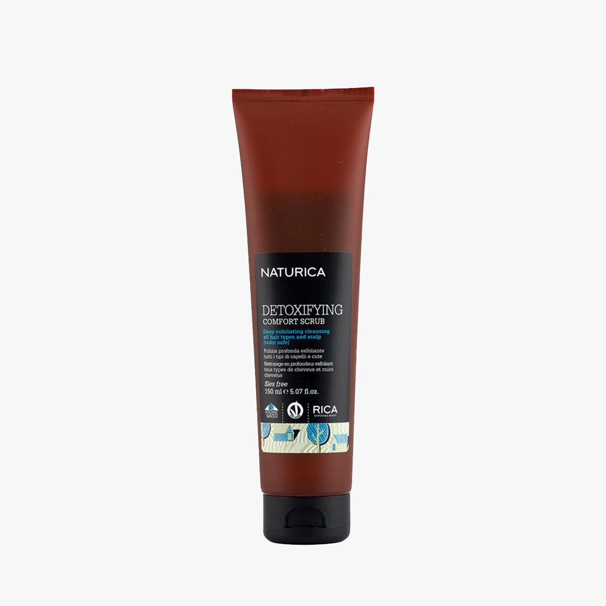 Detoxifying comfort scrub in tubo