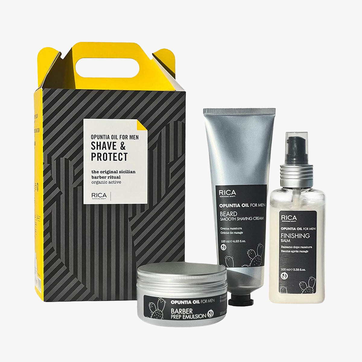 Opuntia Oil for men Shave & Protect - Kit