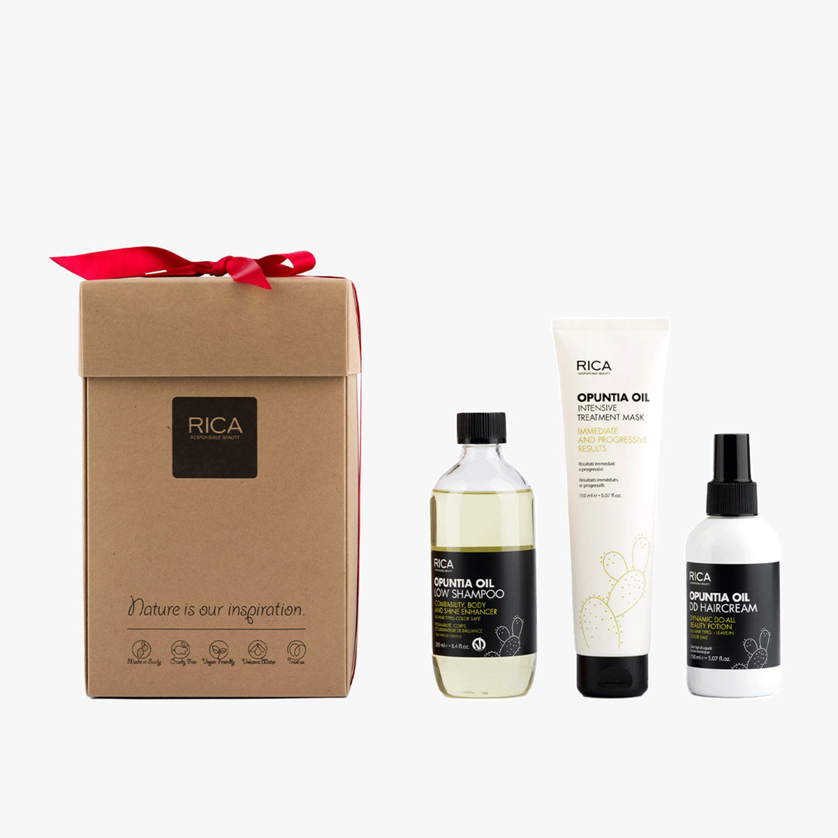 Gift Box Opuntia Oil - Anti-frizz e riparazione