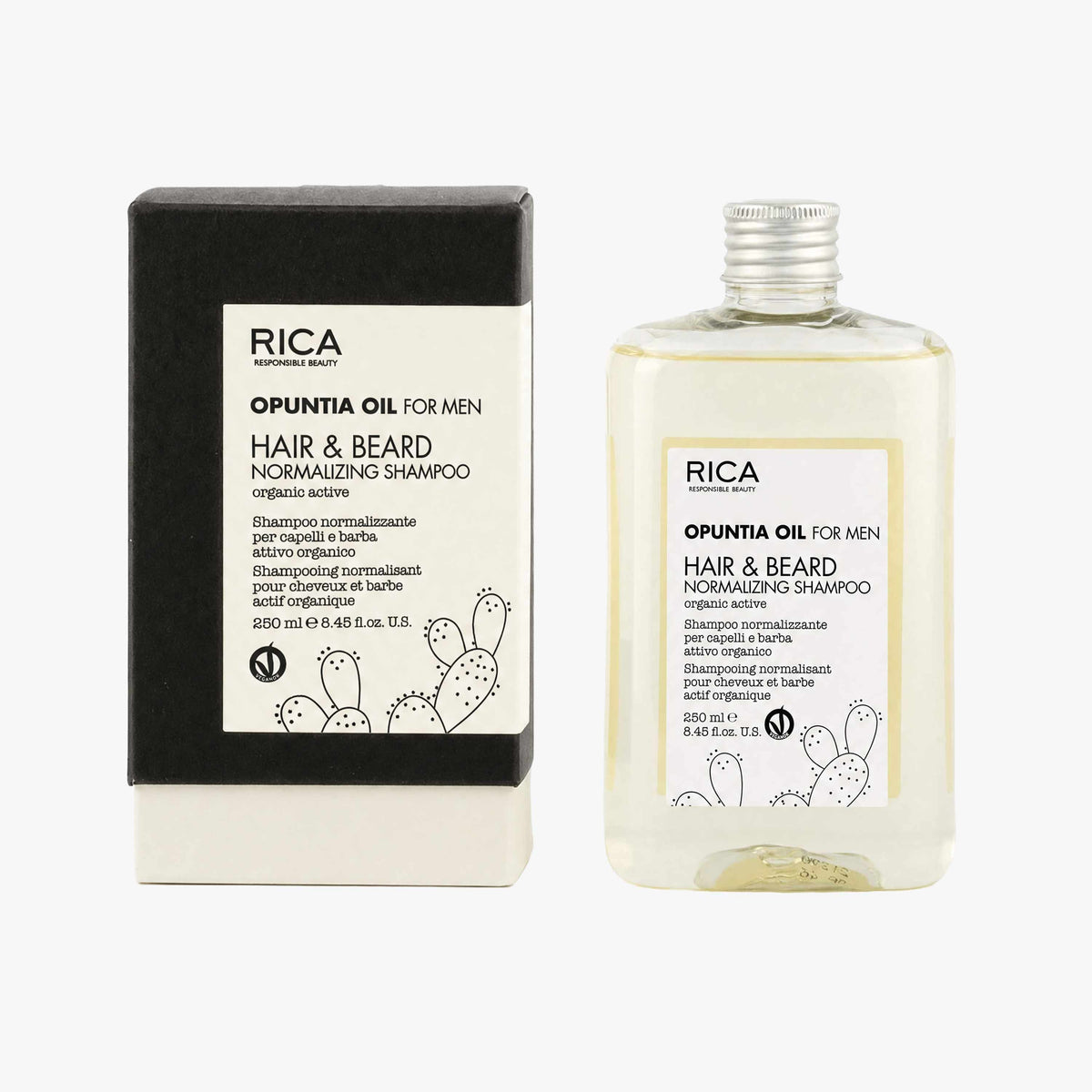 Hair&beard normalizing shampoo