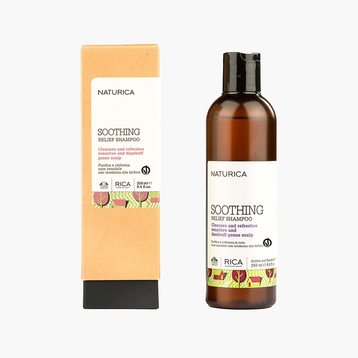 Soothing relief shampoo