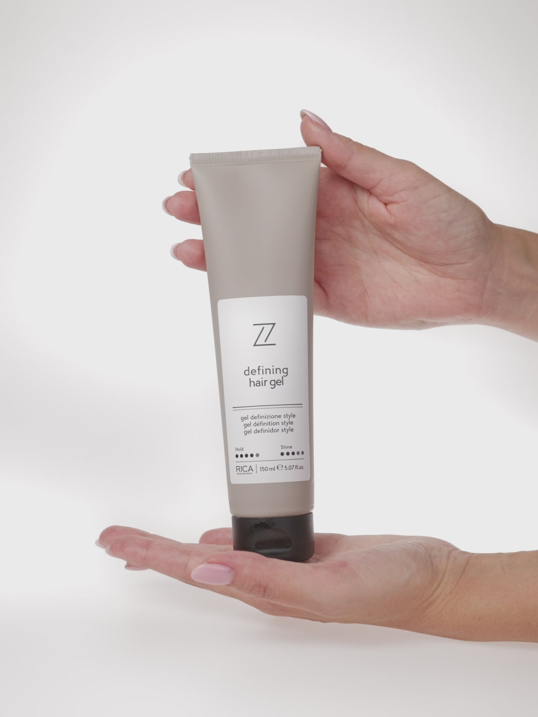 Defining hair gel