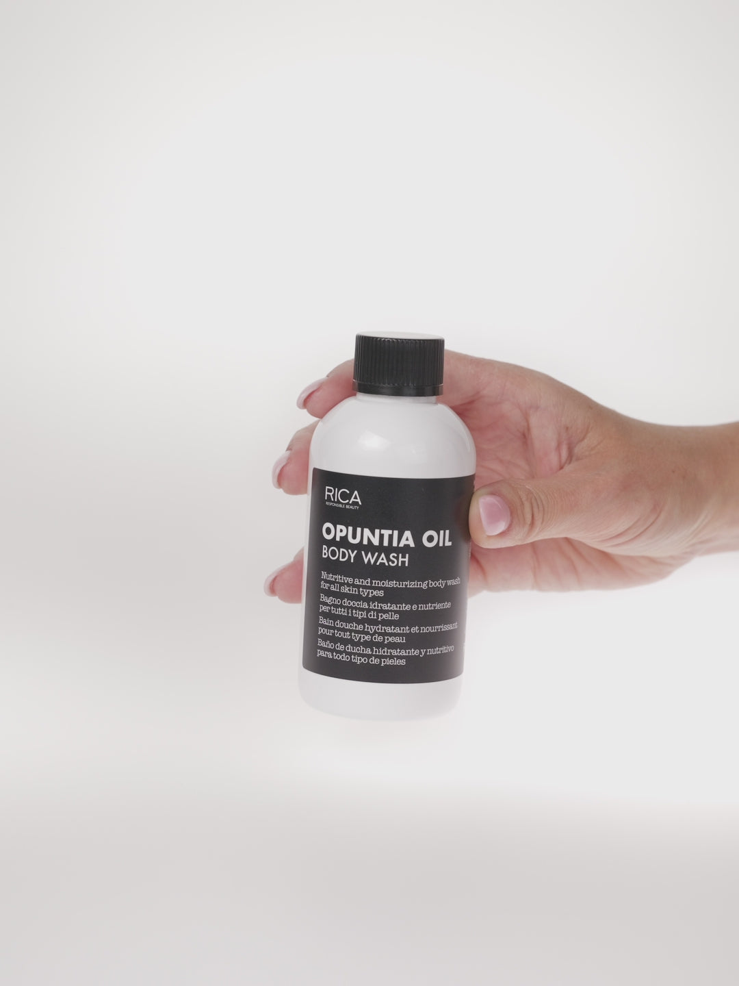 Opuntia oil body wash